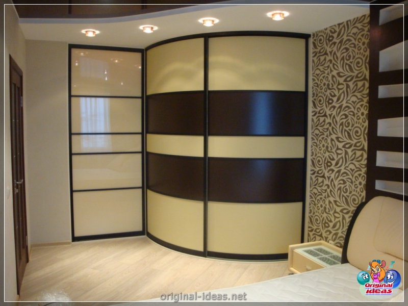 Radius cabinets - 65 photos of new products of finished furniture in the interior (radius, cabinets, photos, products) Radius cabinets - 65 photos of new products of finished furniture in the interior