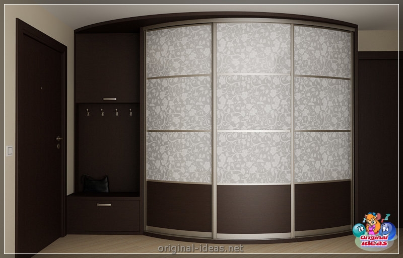 Radius cabinets - 65 photos of new products of finished furniture in the interior (radius, cabinets, photos, products) Radius cabinets - 65 photos of new products of finished furniture in the interior