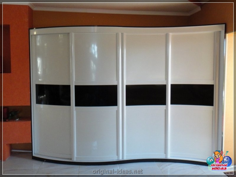 Radius cabinets - 65 photos of new products of finished furniture in the interior (radius, cabinets, photos, products) Radius cabinets - 65 photos of new products of finished furniture in the interior