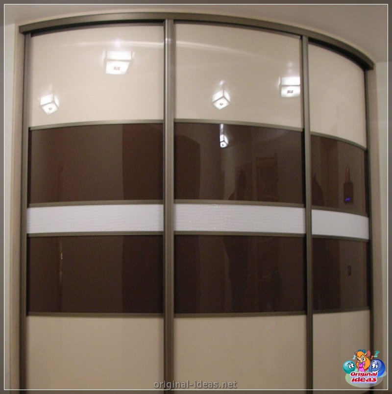 Radius cabinets - 65 photos of new products of finished furniture in the interior (radius, cabinets, photos, products) Radius cabinets - 65 photos of new products of finished furniture in the interior