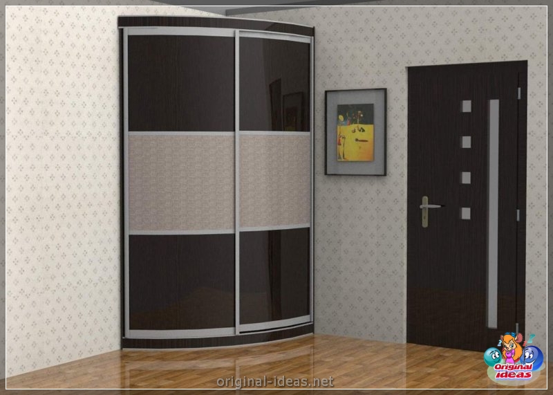 Radius cabinets - 65 photos of new products of finished furniture in the interior (radius, cabinets, photos, products) Radius cabinets - 65 photos of new products of finished furniture in the interior