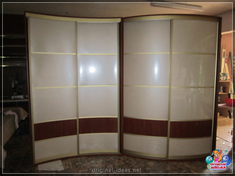 Radius cabinets - 65 photos of new products of finished furniture in the interior (radius, cabinets, photos, products) Radius cabinets - 65 photos of new products of finished furniture in the interior