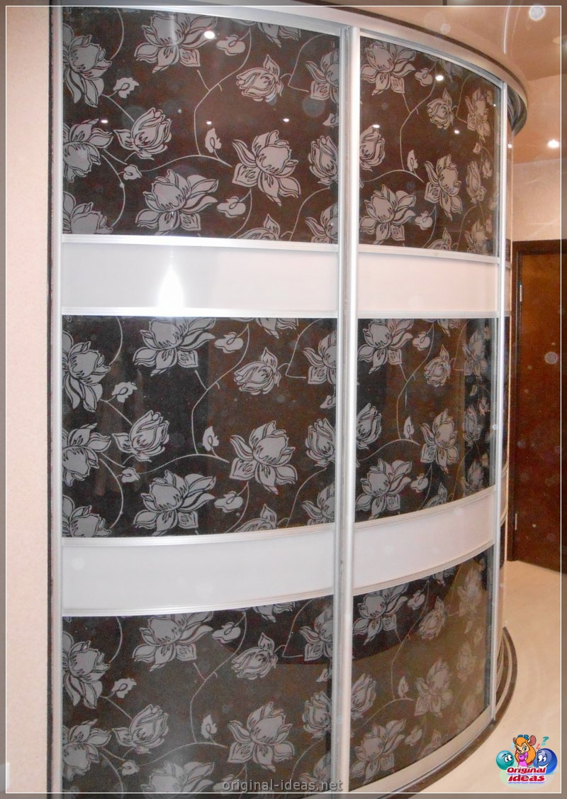 Radius cabinets - 65 photos of new products of finished furniture in the interior (radius, cabinets, photos, products) Radius cabinets - 65 photos of new products of finished furniture in the interior