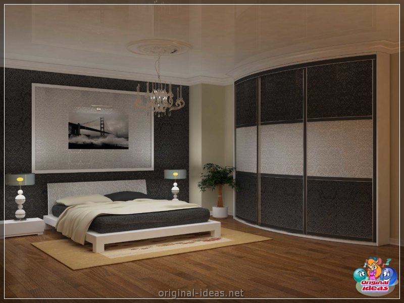 Radius cabinets - 65 photos of new products of finished furniture in the interior (radius, cabinets, photos, products) Radius cabinets - 65 photos of new products of finished furniture in the interior