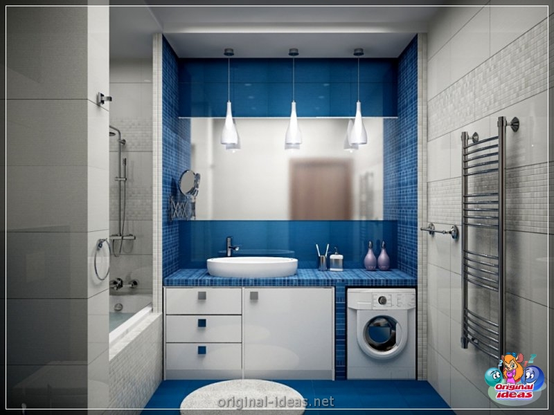 Baño en el apartamento - 55 fotos de las mejores ideas de diseño de interiores (baño, apartamento, fotos, ideas, diseño) Baño en el apartamento - 55 fotos de las mejores ideas de diseño de interiores