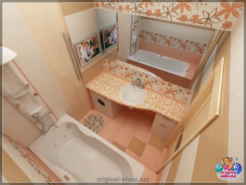 Baño en el apartamento - 55 fotos de las mejores ideas de diseño de interiores (baño, apartamento, fotos, ideas, diseño) Baño en el apartamento - 55 fotos de las mejores ideas de diseño de interiores