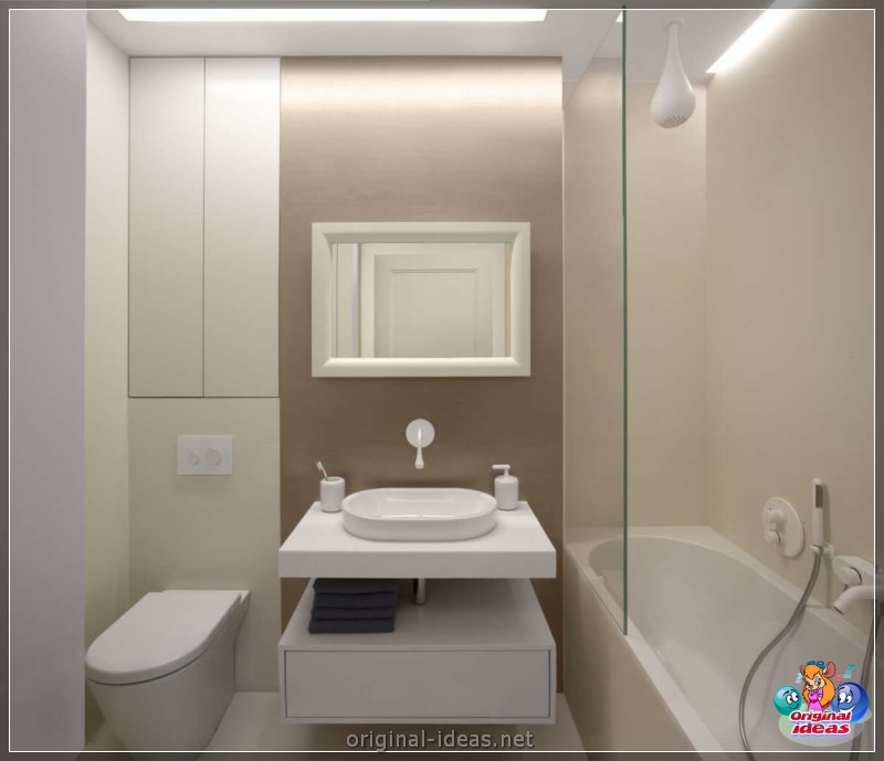 Baño en el apartamento - 55 fotos de las mejores ideas de diseño de interiores (baño, apartamento, fotos, ideas, diseño) Baño en el apartamento - 55 fotos de las mejores ideas de diseño de interiores