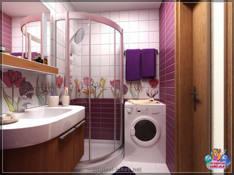 Baño en el apartamento - 55 fotos de las mejores ideas de diseño de interiores (baño, apartamento, fotos, ideas, diseño) Baño en el apartamento - 55 fotos de las mejores ideas de diseño de interiores