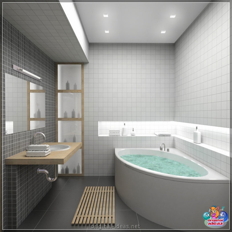 Baño en el apartamento - 55 fotos de las mejores ideas de diseño de interiores (baño, apartamento, fotos, ideas, diseño) Baño en el apartamento - 55 fotos de las mejores ideas de diseño de interiores