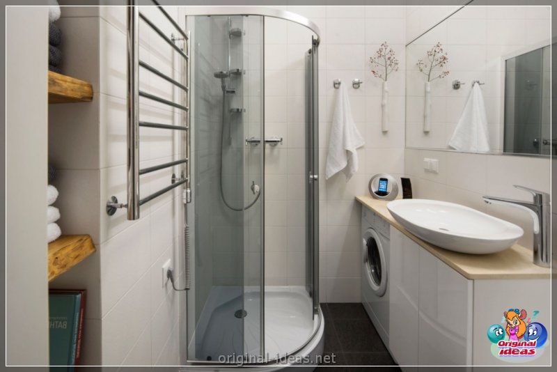Baño en el apartamento - 55 fotos de las mejores ideas de diseño de interiores (baño, apartamento, fotos, ideas, diseño) Baño en el apartamento - 55 fotos de las mejores ideas de diseño de interiores