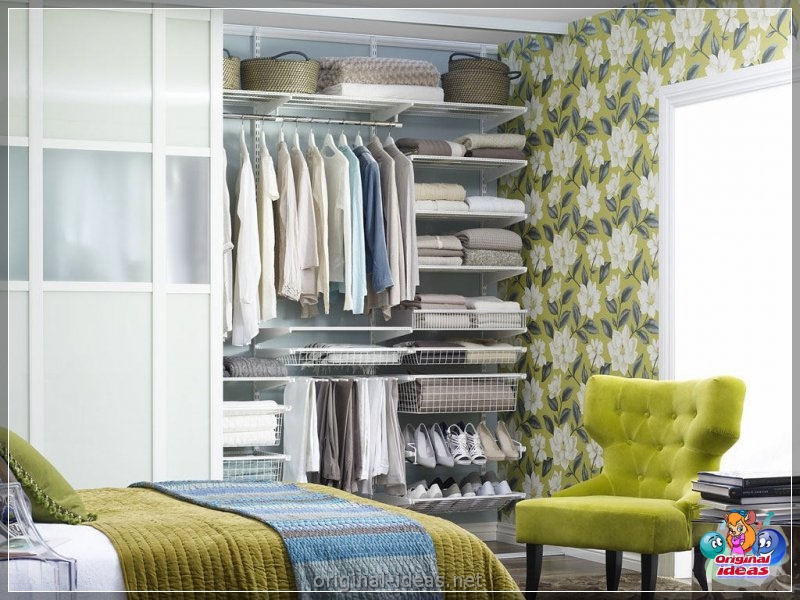 Armario en el dormitorio: 90 fotos de decisiones de diseño sobre el diseño del interior del dormitorio con un vestidor (armario, dormitorio, fotos, diseño, interior) Armario en el dormitorio: 90 fotos de decisiones de diseño sobre el diseño del interior del dormitorio con un vestidor
