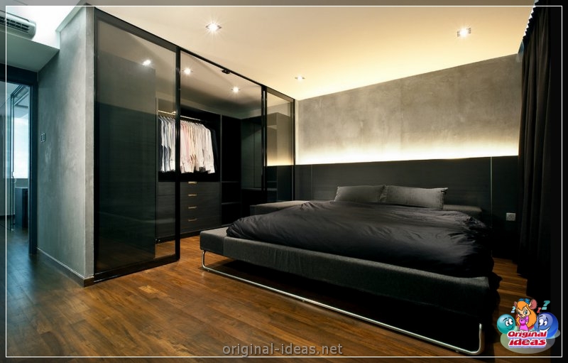 Armario en el dormitorio: 90 fotos de decisiones de diseño sobre el diseño del interior del dormitorio con un vestidor (armario, dormitorio, fotos, diseño, interior) Armario en el dormitorio: 90 fotos de decisiones de diseño sobre el diseño del interior del dormitorio con un vestidor