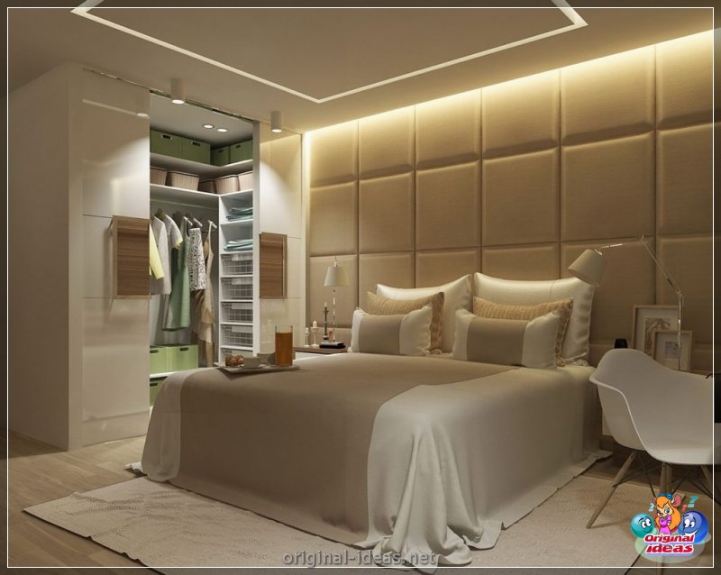 Armario en el dormitorio: 90 fotos de decisiones de diseño sobre el diseño del interior del dormitorio con un vestidor (armario, dormitorio, fotos, diseño, interior) Armario en el dormitorio: 90 fotos de decisiones de diseño sobre el diseño del interior del dormitorio con un vestidor