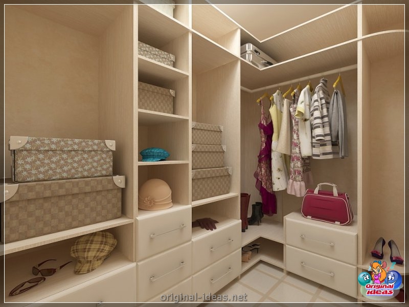 Armario en el dormitorio: 90 fotos de decisiones de diseño sobre el diseño del interior del dormitorio con un vestidor (armario, dormitorio, fotos, diseño, interior) Armario en el dormitorio: 90 fotos de decisiones de diseño sobre el diseño del interior del dormitorio con un vestidor