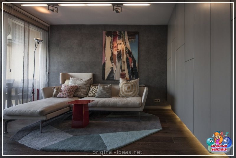 Apartament z jednym pokoju 40 kV. m. - 85 zdjęć najlepszych pomysłów wnętrza (pokoju, zdjęć, najlepszych, pomysłów, wnętrza, powierzchni metrów kwadratowych) Apartament z jednym pokoju 40 kV. m. - 85 zdjęć najlepszych pomysłów wnętrza