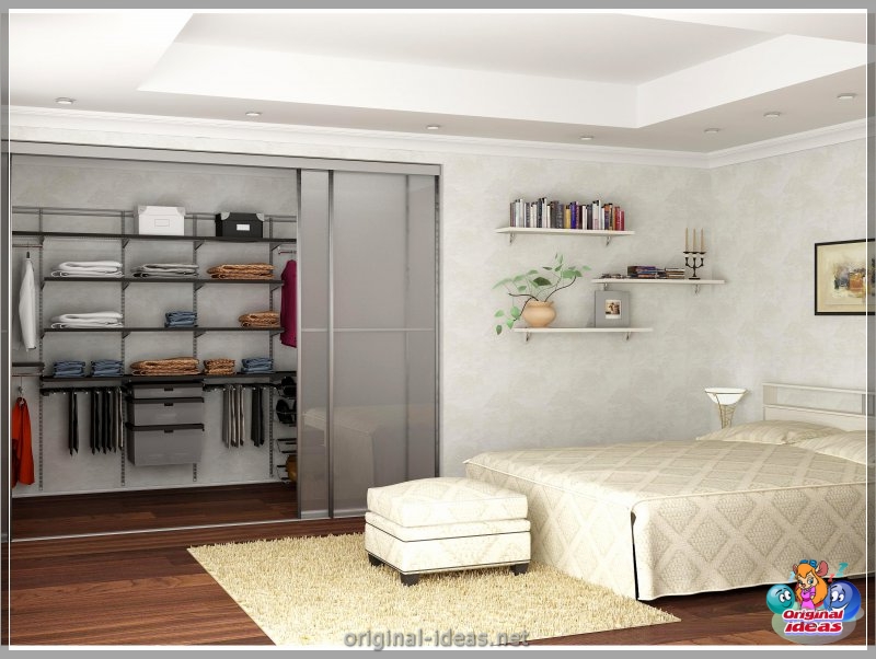 Armario en el dormitorio: 90 fotos de decisiones de diseño sobre el diseño del interior del dormitorio con un vestidor (armario, dormitorio, fotos, diseño, interior) Armario en el dormitorio: 90 fotos de decisiones de diseño sobre el diseño del interior del dormitorio con un vestidor