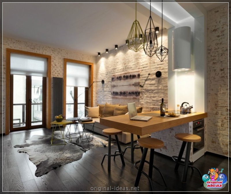 Apartament z jednym pokoju 40 kV. m. - 85 zdjęć najlepszych pomysłów wnętrza (pokoju, zdjęć, najlepszych, pomysłów, wnętrza, powierzchni metrów kwadratowych) Apartament z jednym pokoju 40 kV. m. - 85 zdjęć najlepszych pomysłów wnętrza