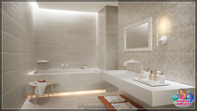 Azulejos de baño: 70 fotos de las mejores ideas de diseño en el interior (azulejos, baño, fotos, ideas, diseño, interior) Azulejos de baño: 70 fotos de las mejores ideas de diseño en el interior