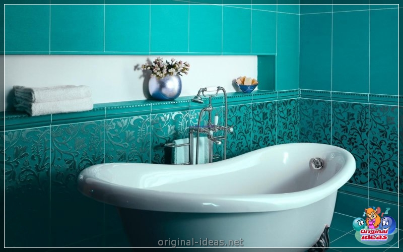 Azulejos de baño: 70 fotos de las mejores ideas de diseño en el interior (azulejos, baño, fotos, ideas, diseño, interior) Azulejos de baño: 70 fotos de las mejores ideas de diseño en el interior