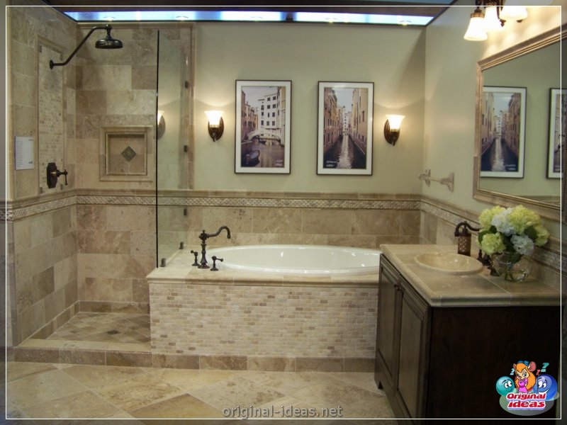 Azulejos de baño: 70 fotos de las mejores ideas de diseño en el interior (azulejos, baño, fotos, ideas, diseño, interior) Azulejos de baño: 70 fotos de las mejores ideas de diseño en el interior