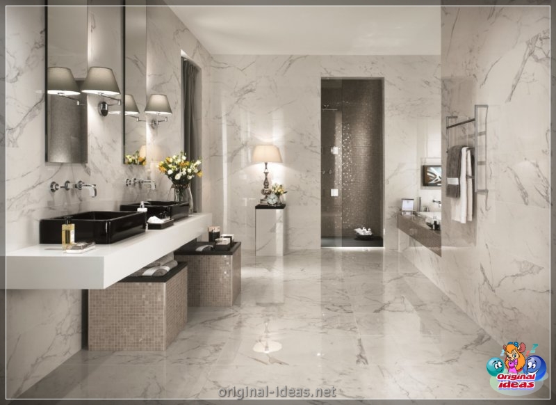 Azulejos de baño: 70 fotos de las mejores ideas de diseño en el interior (azulejos, baño, fotos, ideas, diseño, interior) Azulejos de baño: 70 fotos de las mejores ideas de diseño en el interior
