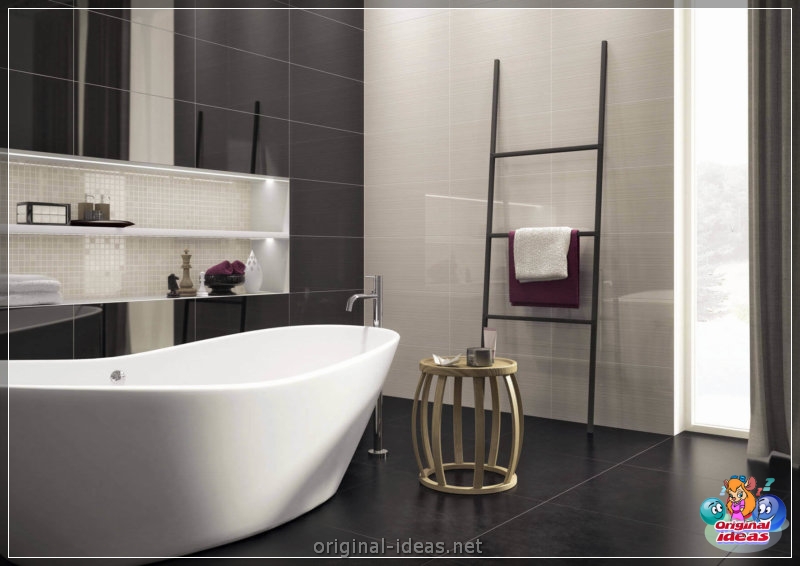 Azulejos de baño: 70 fotos de las mejores ideas de diseño en el interior (azulejos, baño, fotos, ideas, diseño, interior) Azulejos de baño: 70 fotos de las mejores ideas de diseño en el interior