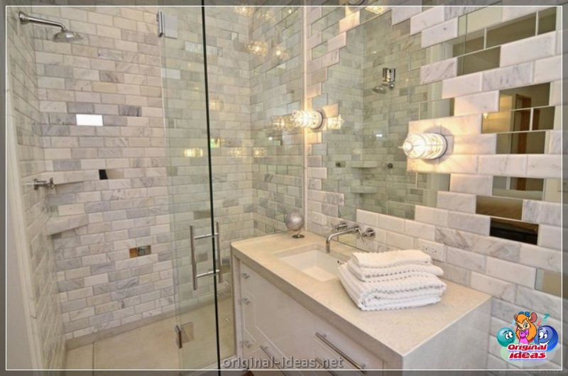 Azulejos de baño: 70 fotos de las mejores ideas de diseño en el interior (azulejos, baño, fotos, ideas, diseño, interior) Azulejos de baño: 70 fotos de las mejores ideas de diseño en el interior
