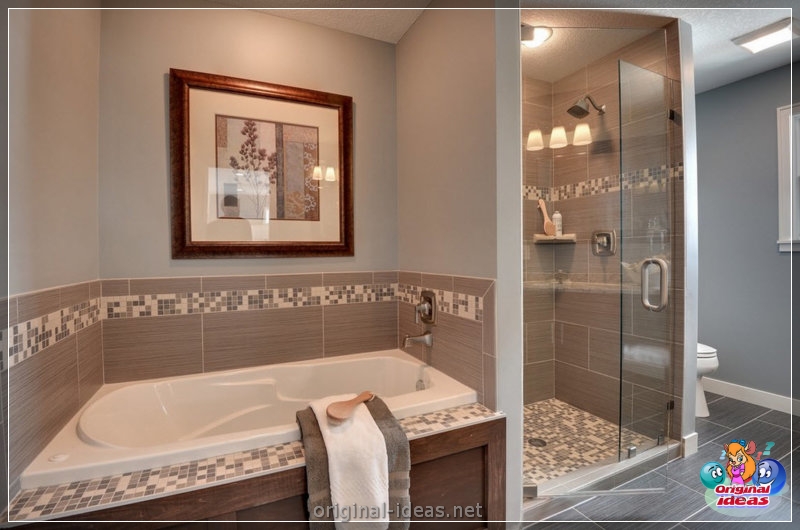 Azulejos de baño: 70 fotos de las mejores ideas de diseño en el interior (azulejos, baño, fotos, ideas, diseño, interior) Azulejos de baño: 70 fotos de las mejores ideas de diseño en el interior