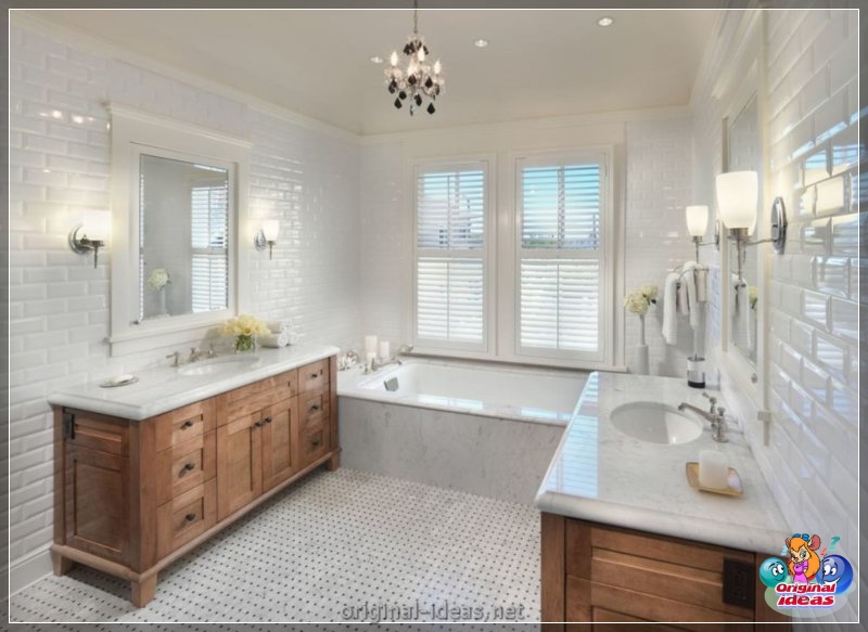 Azulejos de baño: 70 fotos de las mejores ideas de diseño en el interior (azulejos, baño, fotos, ideas, diseño, interior) Azulejos de baño: 70 fotos de las mejores ideas de diseño en el interior