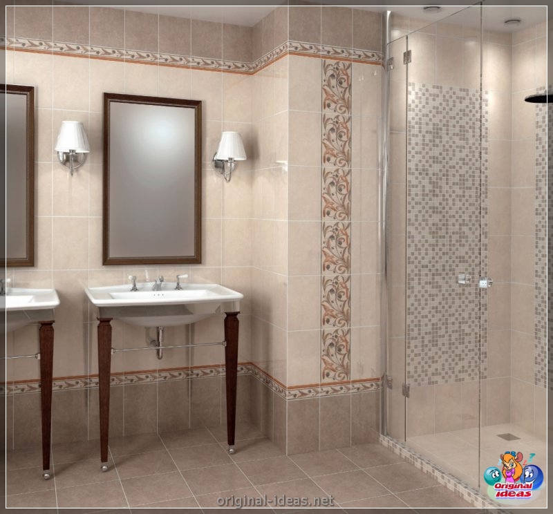Azulejos de baño: 70 fotos de las mejores ideas de diseño en el interior (azulejos, baño, fotos, ideas, diseño, interior) Azulejos de baño: 70 fotos de las mejores ideas de diseño en el interior
