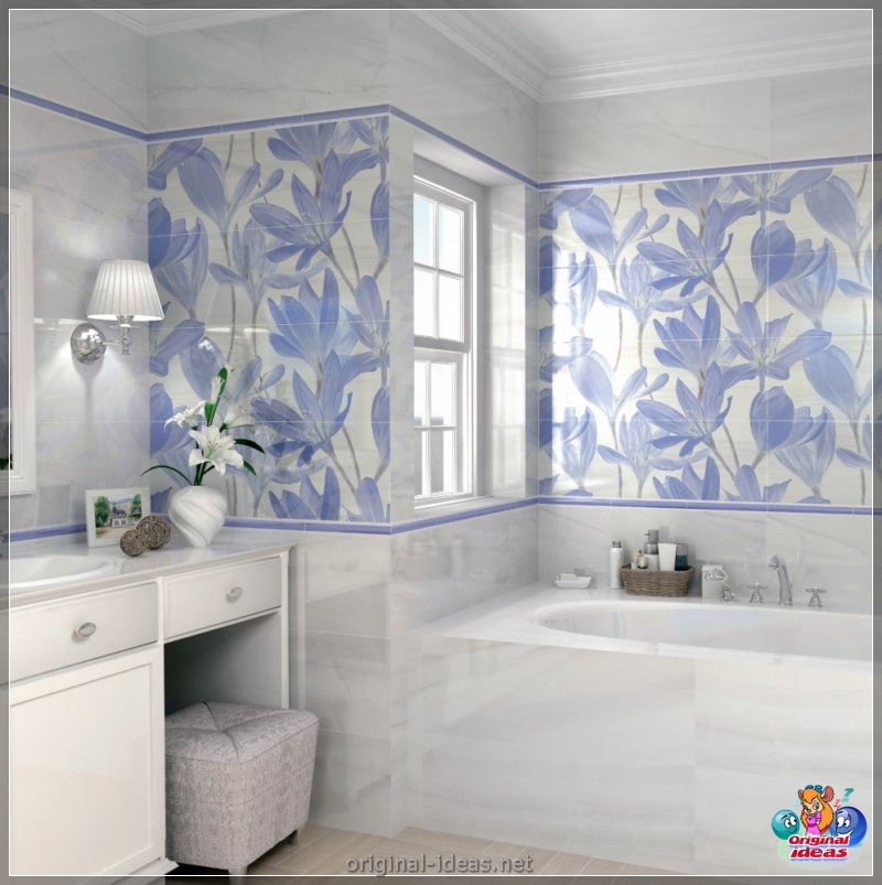 Azulejos de baño: 70 fotos de las mejores ideas de diseño en el interior (azulejos, baño, fotos, ideas, diseño, interior) Azulejos de baño: 70 fotos de las mejores ideas de diseño en el interior