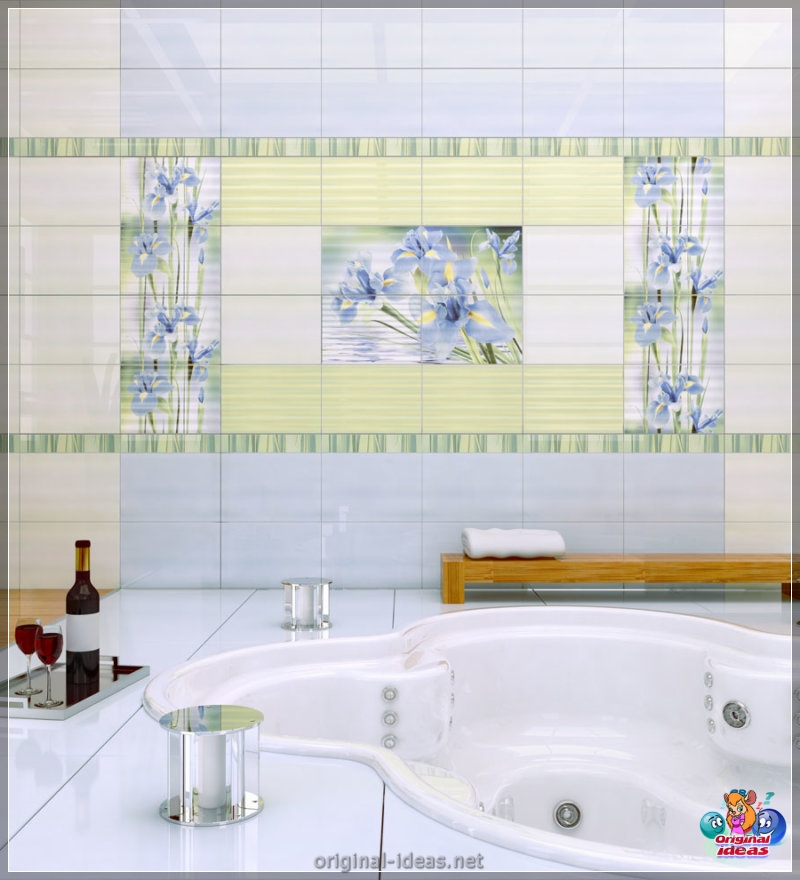 Azulejos de baño: 70 fotos de las mejores ideas de diseño en el interior (azulejos, baño, fotos, ideas, diseño, interior) Azulejos de baño: 70 fotos de las mejores ideas de diseño en el interior