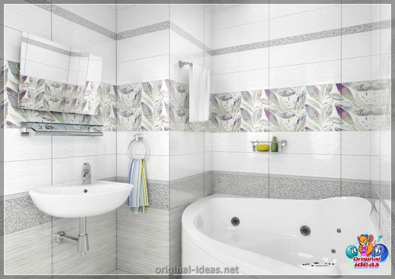 Azulejos de baño: 70 fotos de las mejores ideas de diseño en el interior (azulejos, baño, fotos, ideas, diseño, interior) Azulejos de baño: 70 fotos de las mejores ideas de diseño en el interior