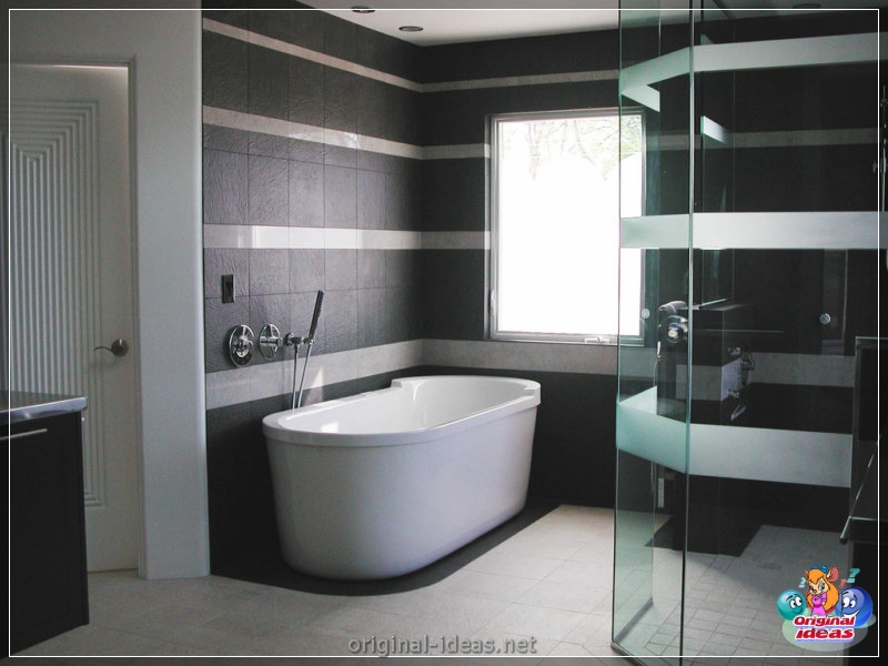 Azulejos de baño: 70 fotos de las mejores ideas de diseño en el interior (azulejos, baño, fotos, ideas, diseño, interior) Azulejos de baño: 70 fotos de las mejores ideas de diseño en el interior