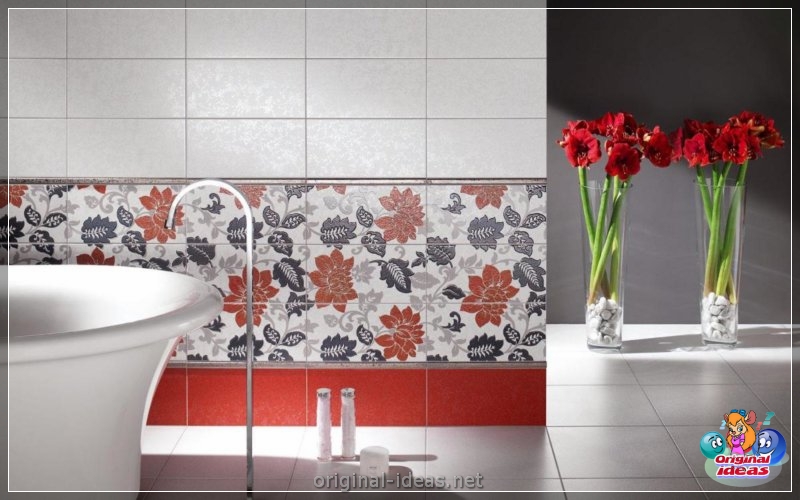 Baño rojo - 90 fotos de las ideas de diseño moderno brillante (baño, rojo, fotos, ideas, diseño, moderno) Baño rojo - 90 fotos de las ideas de diseño moderno brillante
