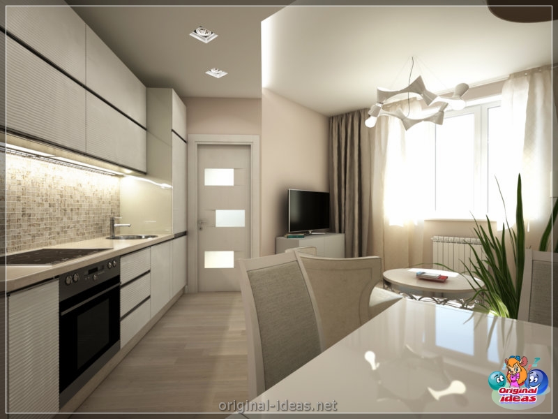 Cocina en el apartamento - 70 fotos de ideas de diseño elegantes (cocina, apartamento, fotos, diseño, elegantes, Segunda vida cosas) Cocina en el apartamento - 70 fotos de ideas de diseño elegantes