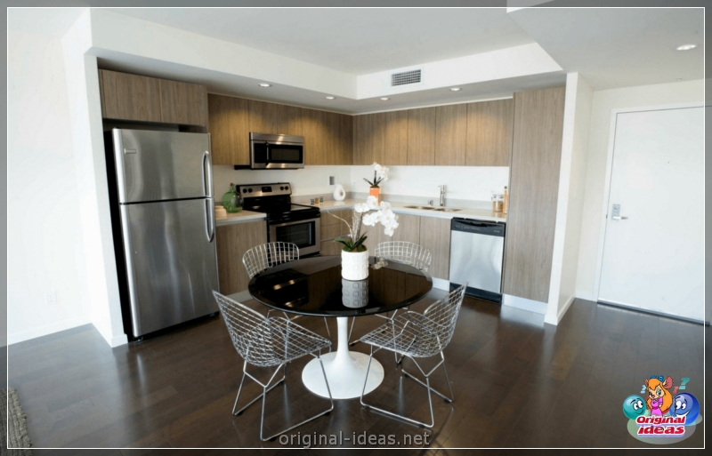 Cocina en el apartamento - 70 fotos de ideas de diseño elegantes (cocina, apartamento, fotos, diseño, elegantes, Segunda vida cosas) Cocina en el apartamento - 70 fotos de ideas de diseño elegantes