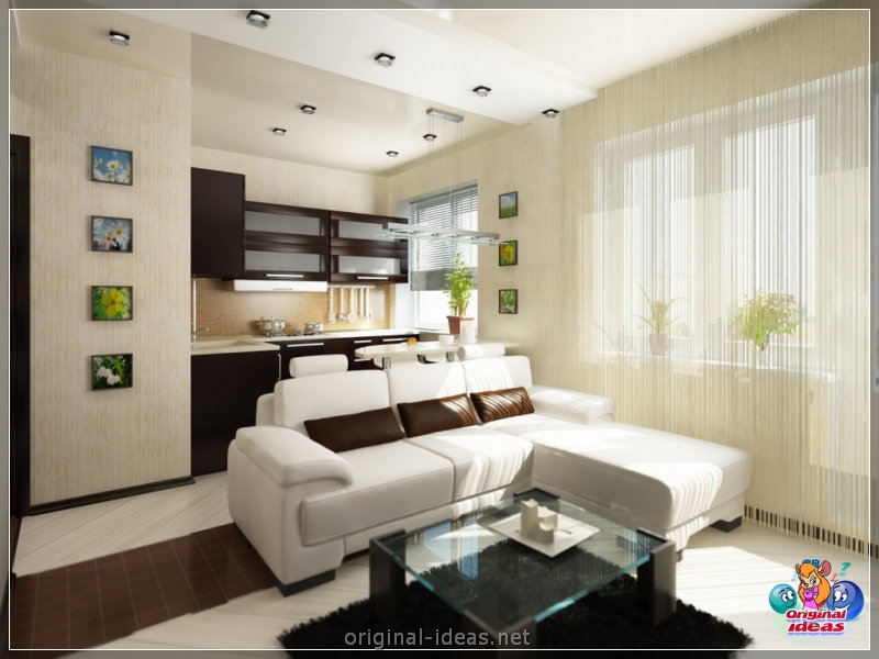 Cocina en el apartamento - 70 fotos de ideas de diseño elegantes (cocina, apartamento, fotos, diseño, elegantes, Segunda vida cosas) Cocina en el apartamento - 70 fotos de ideas de diseño elegantes
