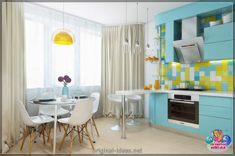 Cocina en el apartamento - 70 fotos de ideas de diseño elegantes (cocina, apartamento, fotos, diseño, elegantes, Segunda vida cosas) Cocina en el apartamento - 70 fotos de ideas de diseño elegantes