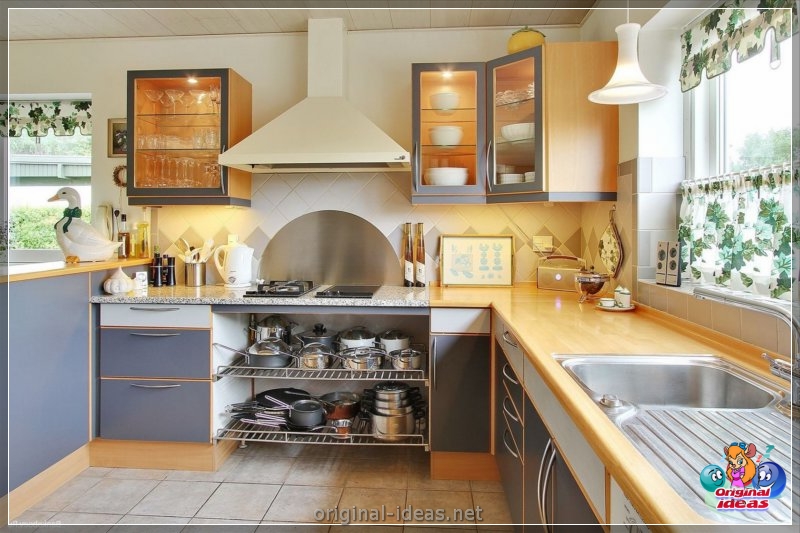 Cocina en el apartamento - 70 fotos de ideas de diseño elegantes (cocina, apartamento, fotos, diseño, elegantes, Segunda vida cosas) Cocina en el apartamento - 70 fotos de ideas de diseño elegantes