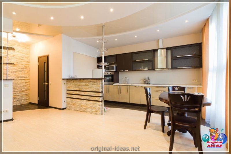 Cocina en el apartamento - 70 fotos de ideas de diseño elegantes (cocina, apartamento, fotos, diseño, elegantes, Segunda vida cosas) Cocina en el apartamento - 70 fotos de ideas de diseño elegantes