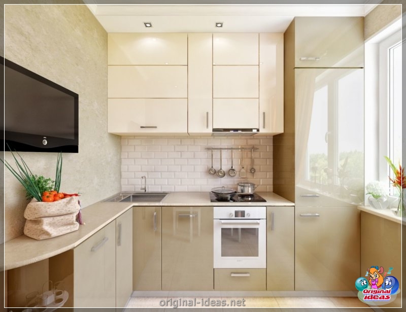 Cocina en el apartamento - 70 fotos de ideas de diseño elegantes (cocina, apartamento, fotos, diseño, elegantes, Segunda vida cosas) Cocina en el apartamento - 70 fotos de ideas de diseño elegantes
