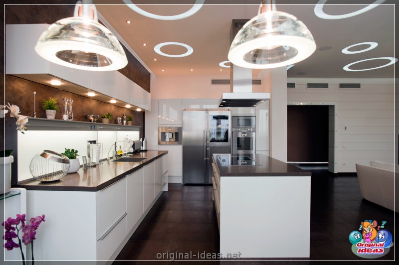 Cocina en el apartamento - 70 fotos de ideas de diseño elegantes (cocina, apartamento, fotos, diseño, elegantes, Segunda vida cosas) Cocina en el apartamento - 70 fotos de ideas de diseño elegantes