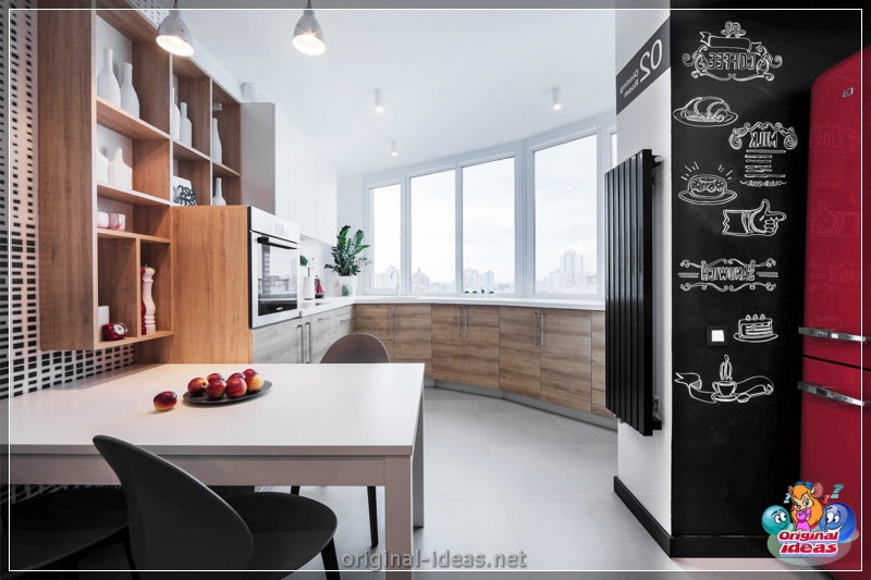 Cocina en el apartamento - 70 fotos de ideas de diseño elegantes (cocina, apartamento, fotos, diseño, elegantes, Segunda vida cosas) Cocina en el apartamento - 70 fotos de ideas de diseño elegantes