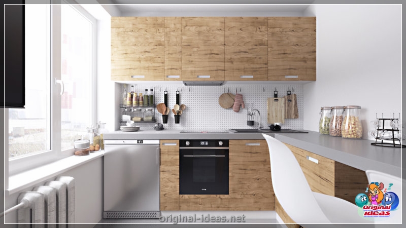 Cocina en el apartamento - 70 fotos de ideas de diseño elegantes (cocina, apartamento, fotos, diseño, elegantes, Segunda vida cosas) Cocina en el apartamento - 70 fotos de ideas de diseño elegantes
