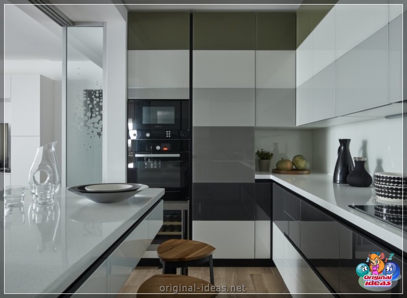 Cocina en el apartamento - 70 fotos de ideas de diseño elegantes (cocina, apartamento, fotos, diseño, elegantes, Segunda vida cosas) Cocina en el apartamento - 70 fotos de ideas de diseño elegantes