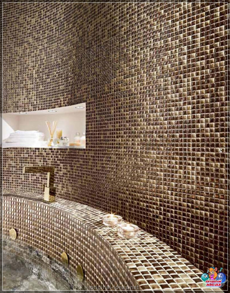 Mosaic en el baño: fotos de las 100 mejores de las mejores opciones de diseño (mosaic, baño, fotos, diseño) Mosaic en el baño: fotos de las 100 mejores de las mejores opciones de diseño