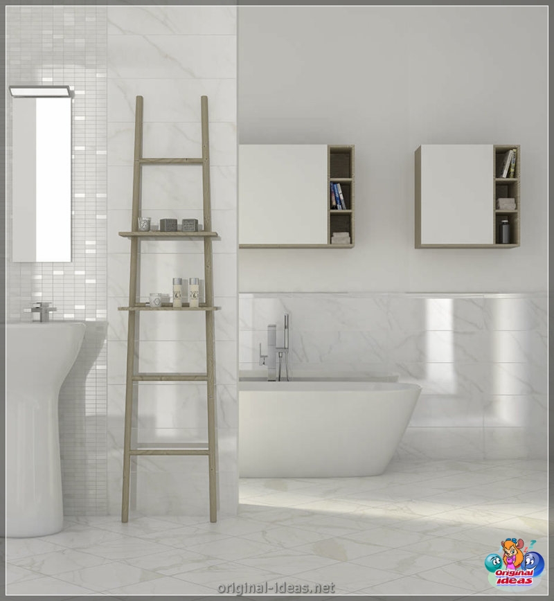 Das Design eines weißen Badezimmers - Optionen zum Kombinieren (75 Fotos von Ideen) (design, eines, weißen, badezimmers, kombinieren) Das Design eines weißen Badezimmers - Optionen zum Kombinieren (75 Fotos von Ideen)