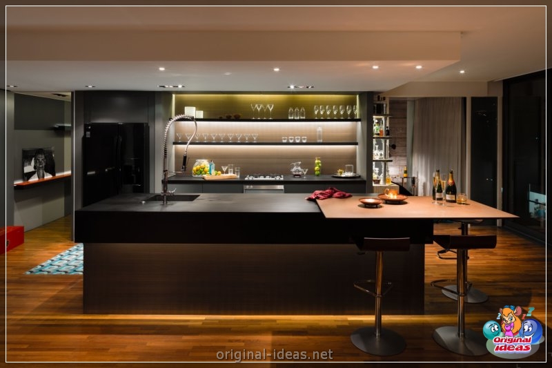 Apartamentos inusuales en un estilo moderno: 150 fotos de diseño (apartamentos, inusuales, estilo, fotos) Apartamentos inusuales en un estilo moderno: 150 fotos de diseño