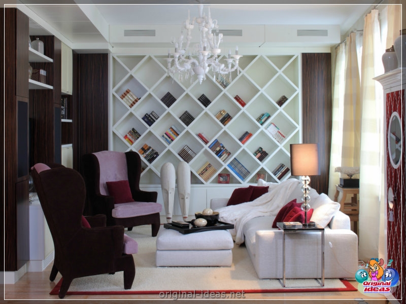 Apartamentos inusuales en un estilo moderno: 150 fotos de diseño (apartamentos, inusuales, estilo, fotos) Apartamentos inusuales en un estilo moderno: 150 fotos de diseño